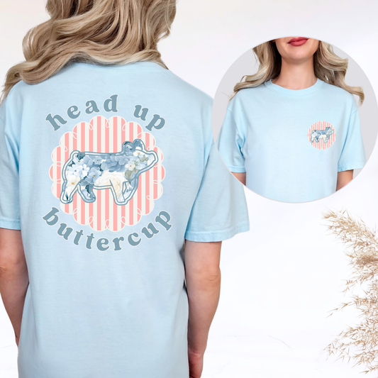 Head Up ButterCup Tee - 2 color options