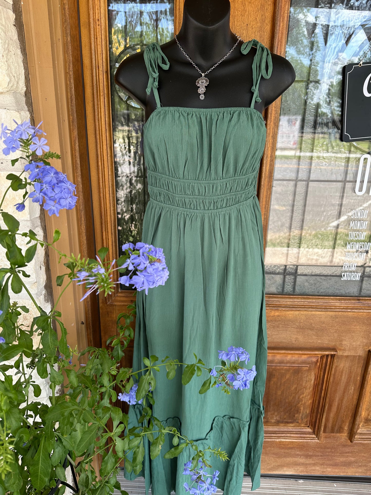 Meadow Grove Midi Dress