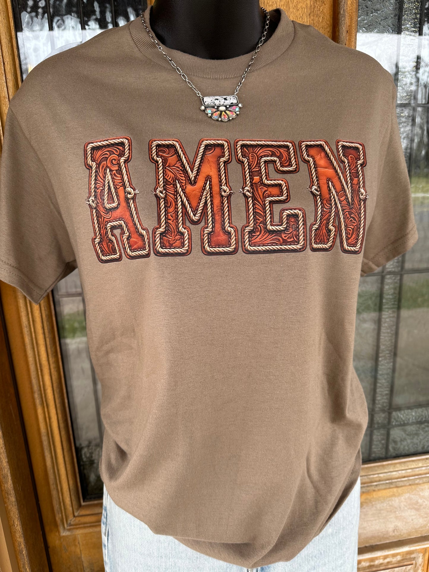 Amen Tooled Tee
