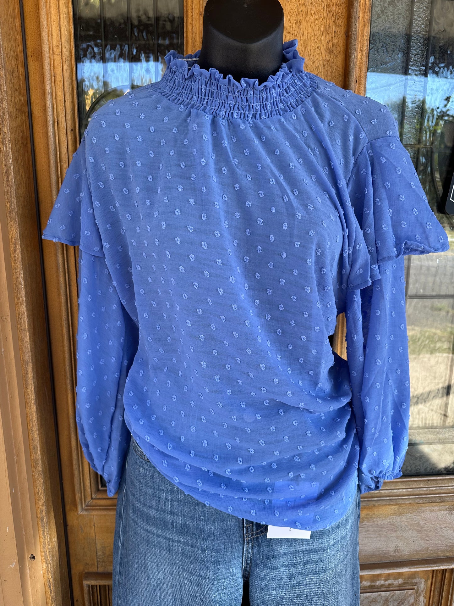 Sweet Magnolia Blouse - Sheer