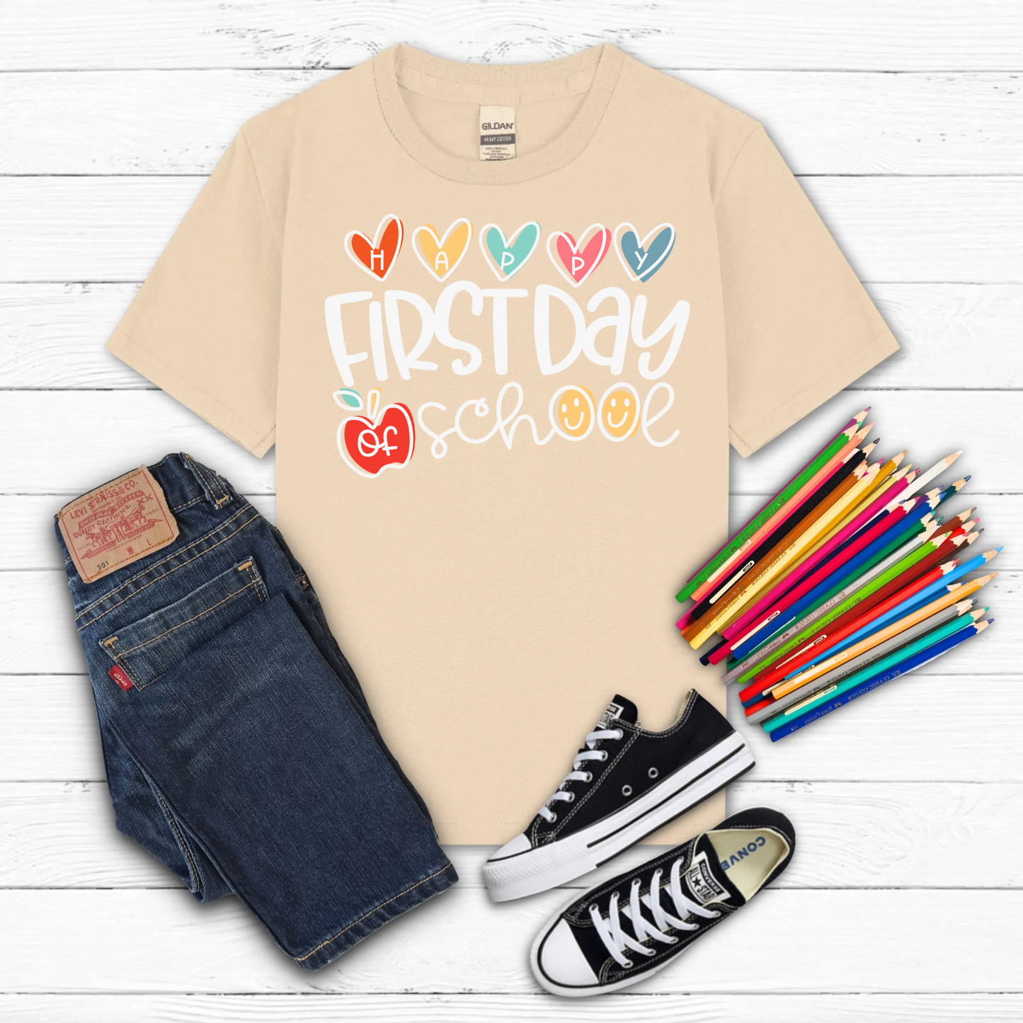 Happy 1st Day of School Tee