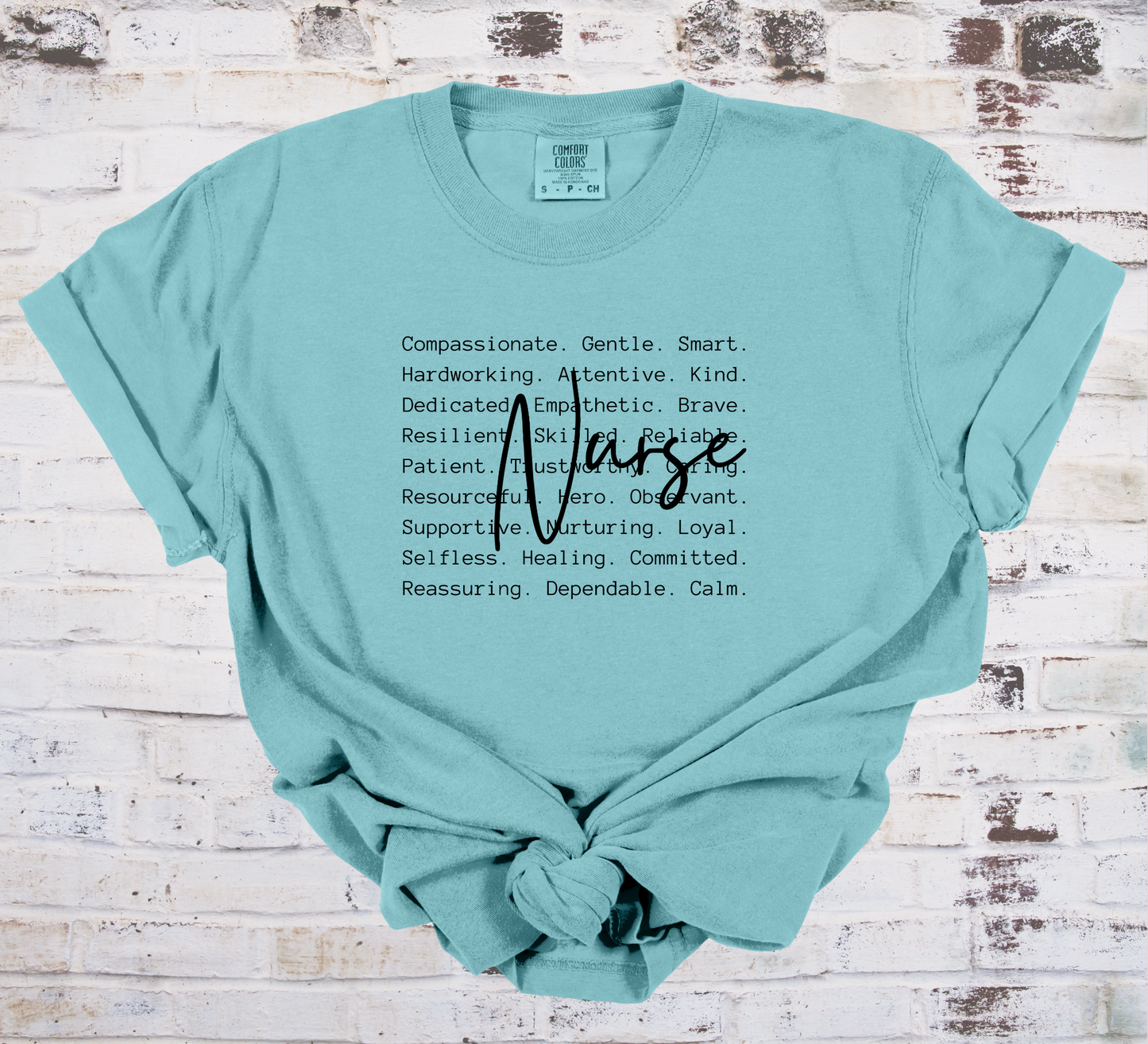 Nurse Tee - CC - Chambray