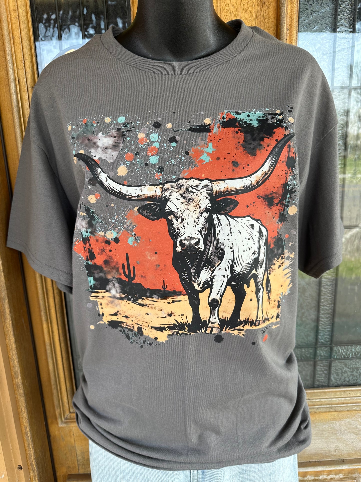 Desert Longhorn Tee