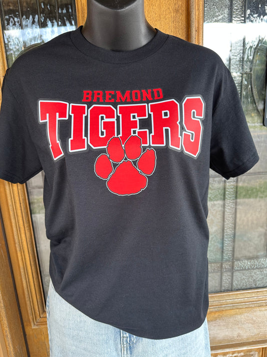 2.1 Bremond Tigers Tee