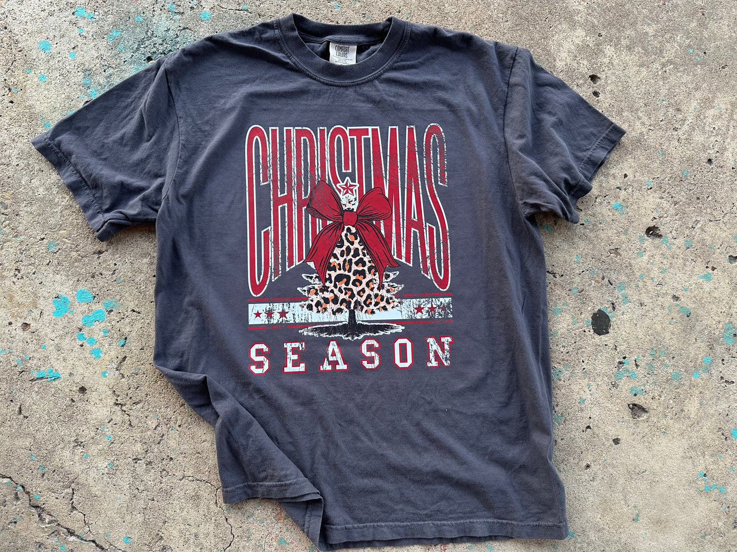 Christmas Season Tee - Comfort Colors