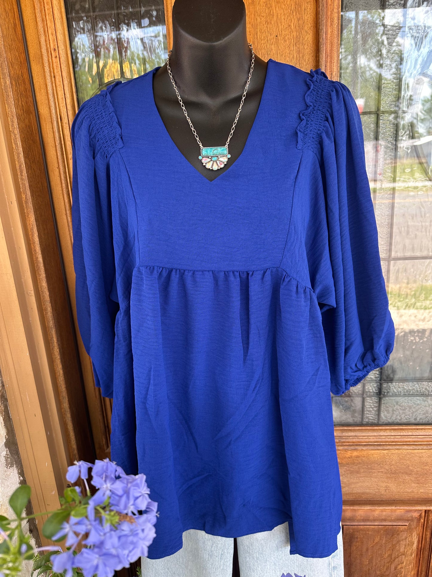 Linda's Tunic - Blue