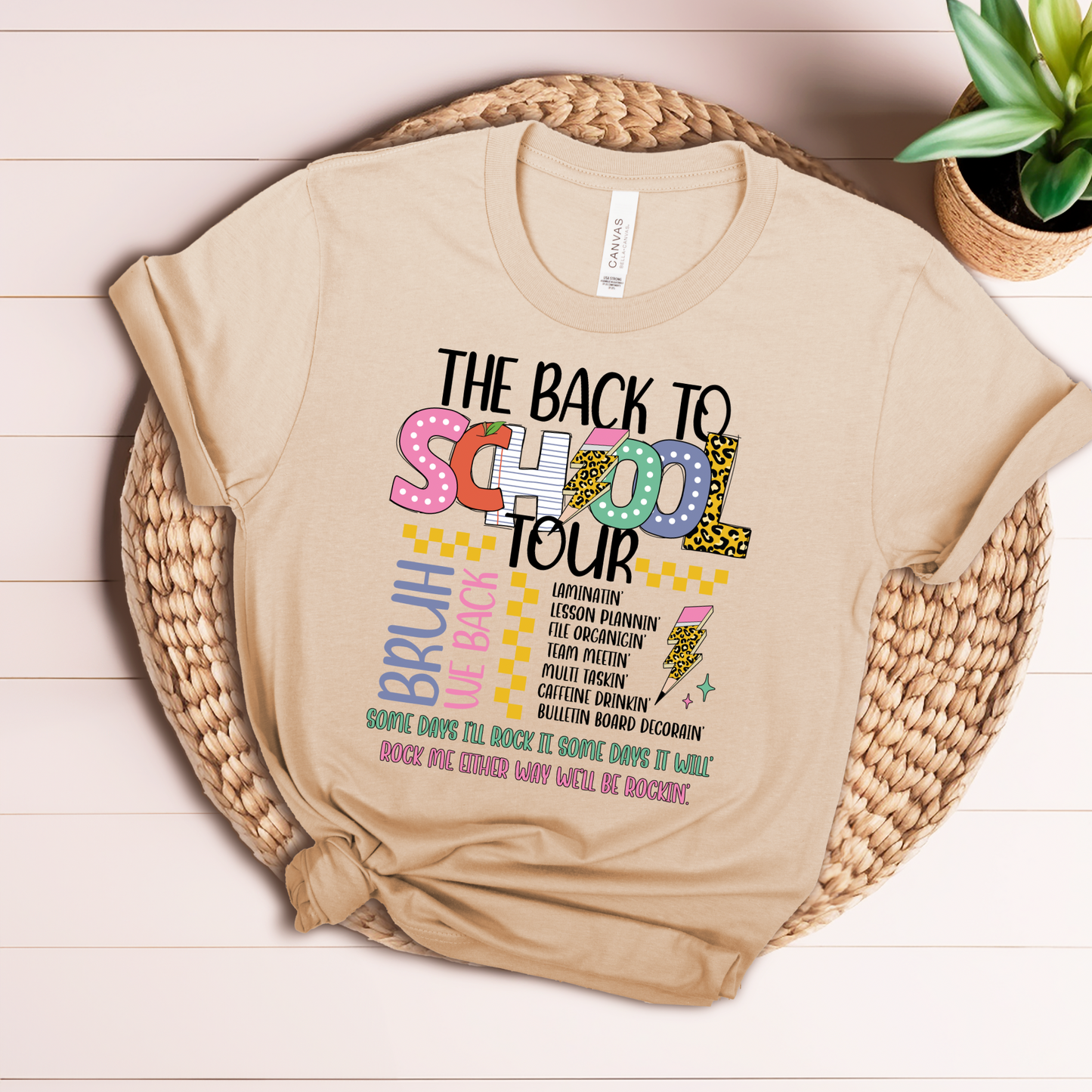 Back to School Tour - Teacher Tee