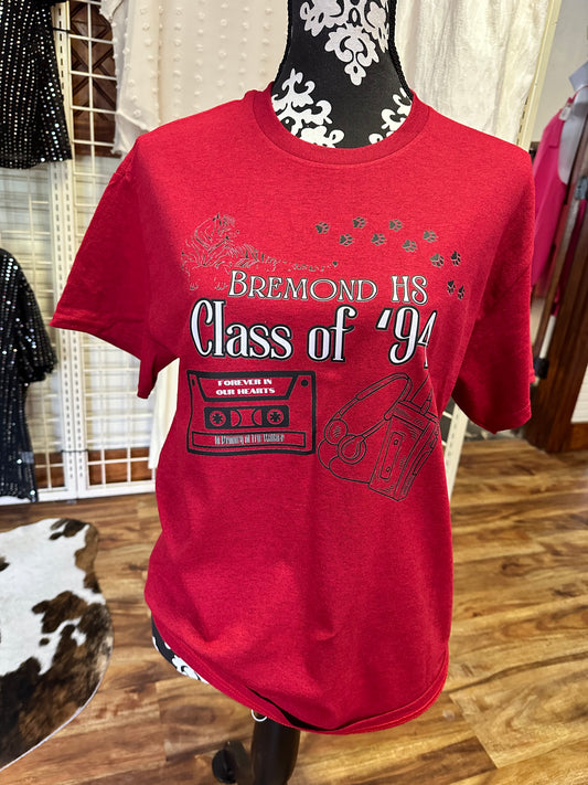 Bremond Class of 94’ Tee - After Reunion