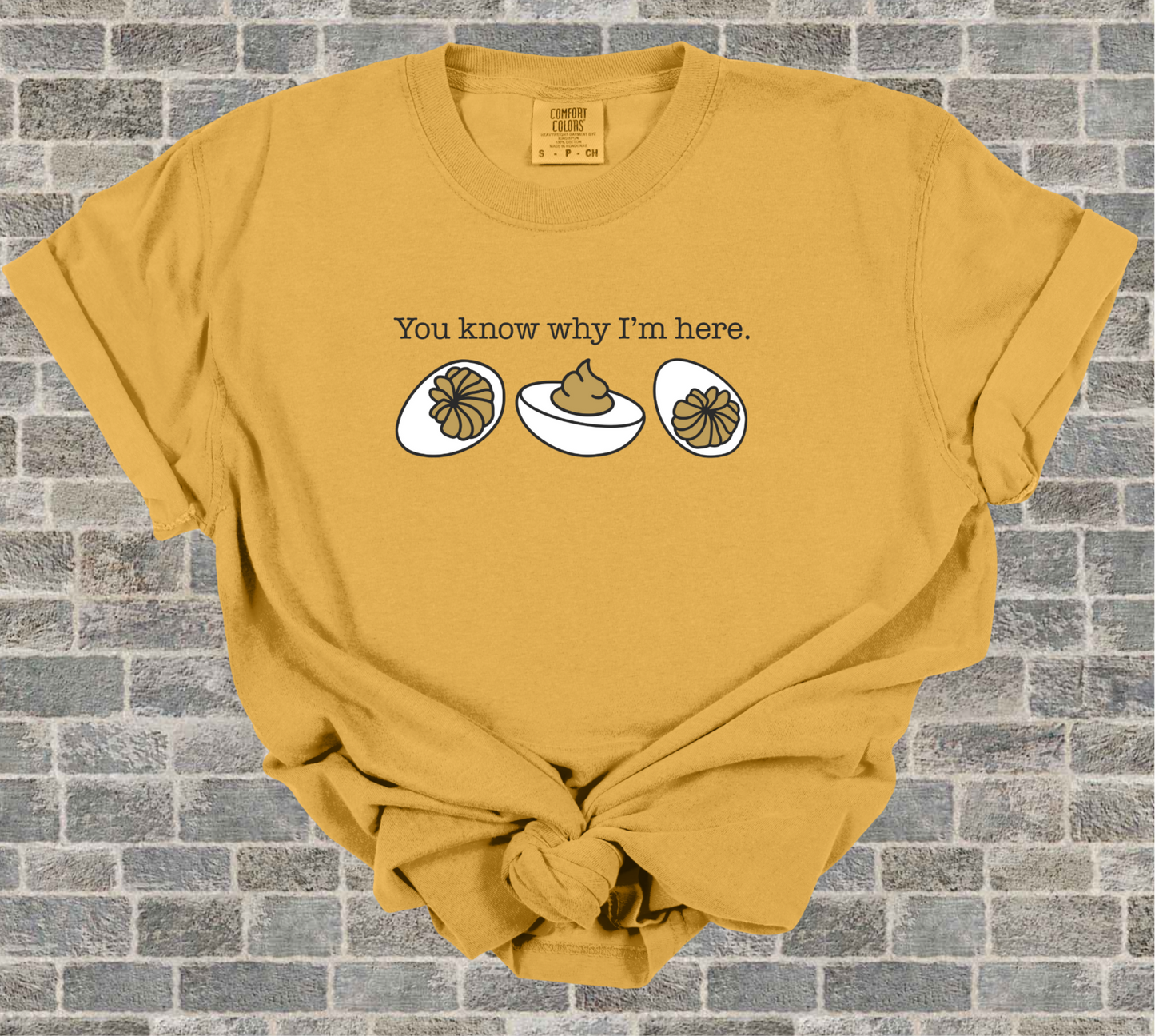 You Know Why I'm Here Tee - CC
