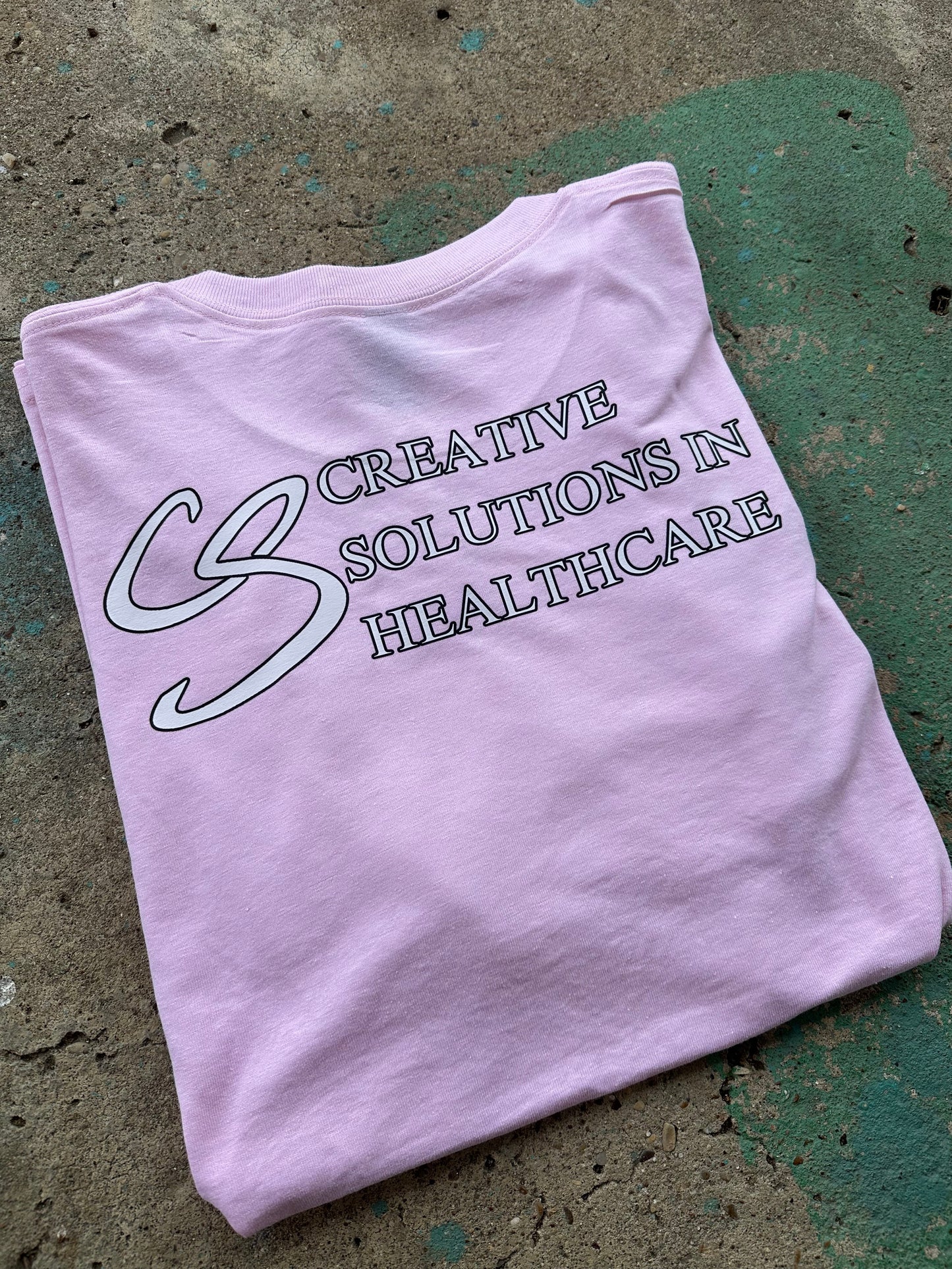 Creative Solutions Tee - Light Pink