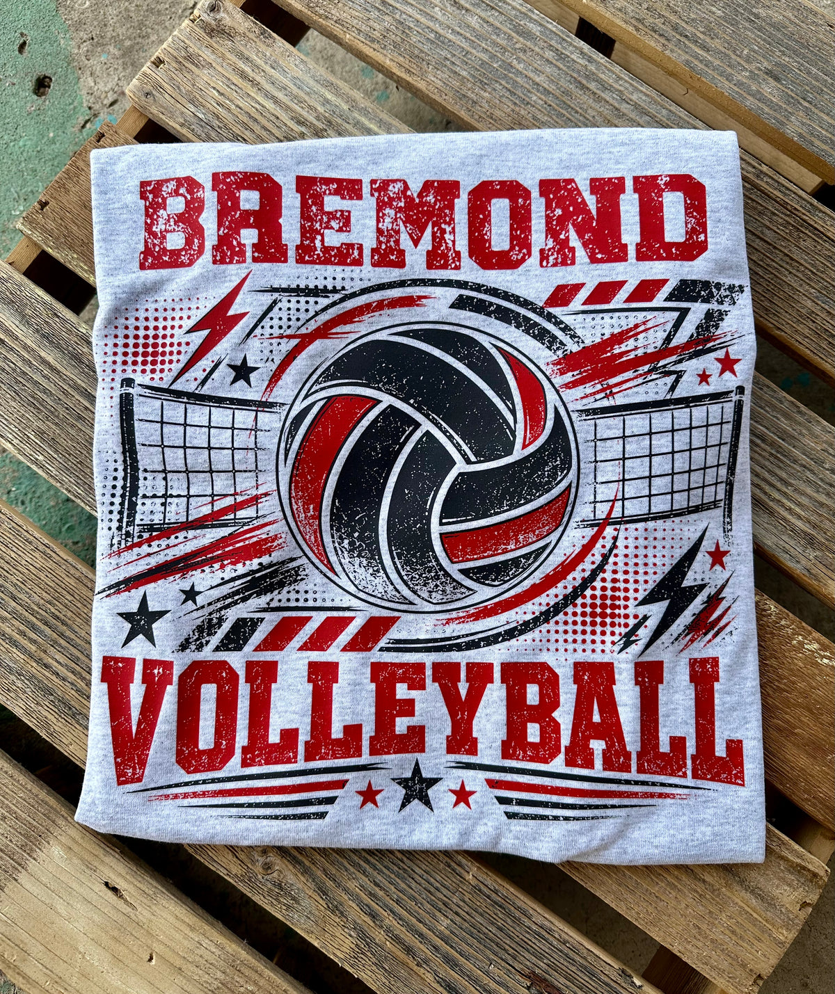 Bremond Volleyball Tee - 3 Colors