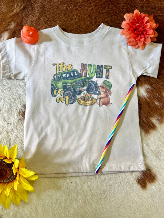 The Hunt Is On Truck Tee - Youth