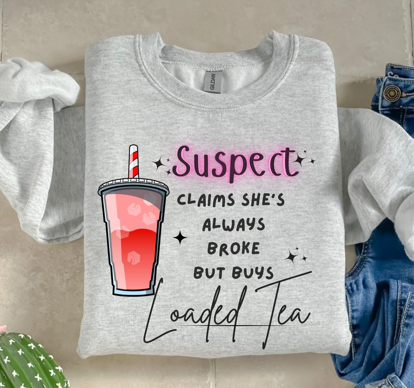 Suspect Loaded Tea Sweatshirt/Tee