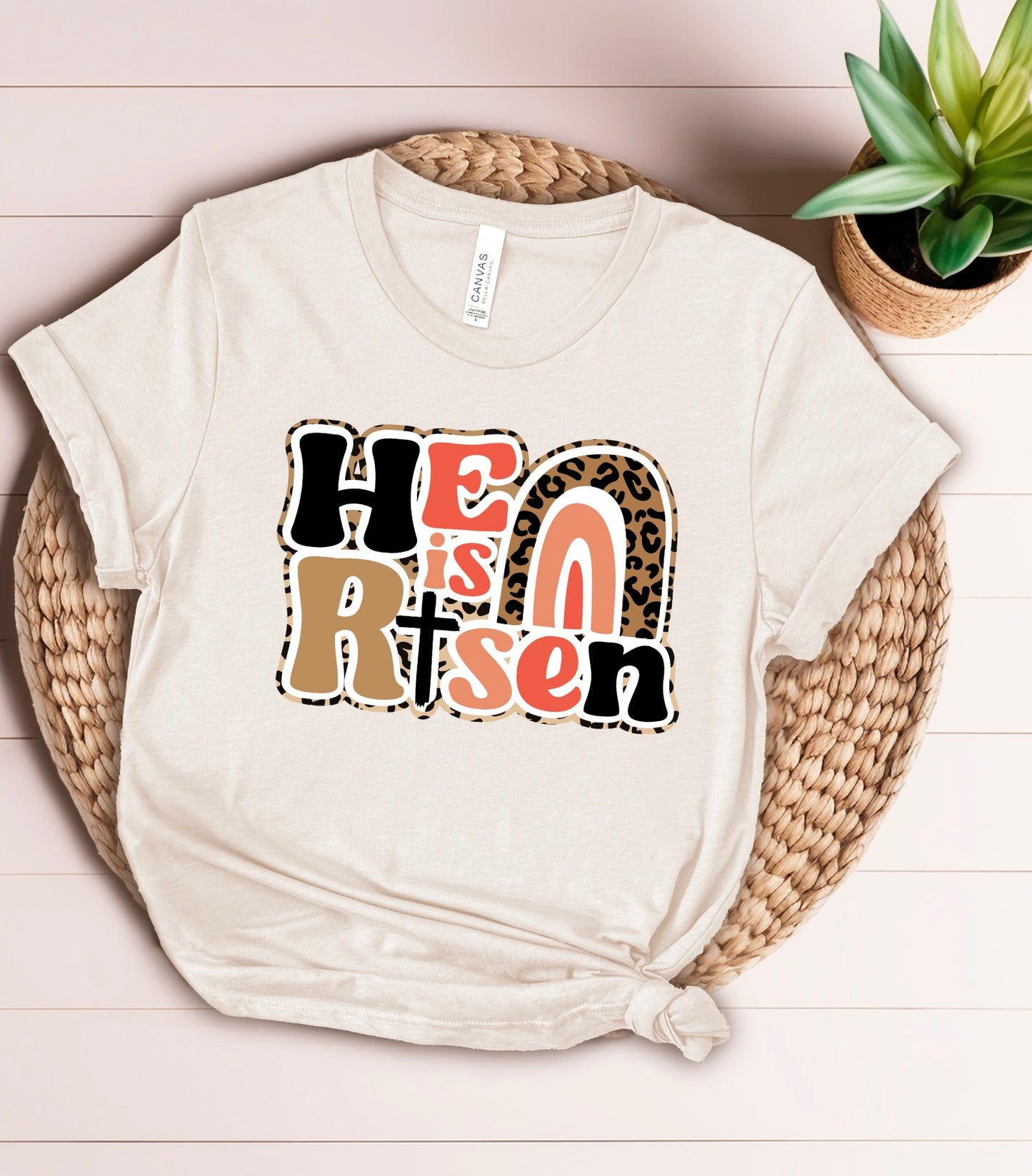 He Is Risen Tee