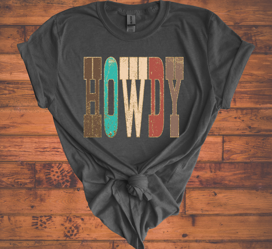 Howdy Tee - color options