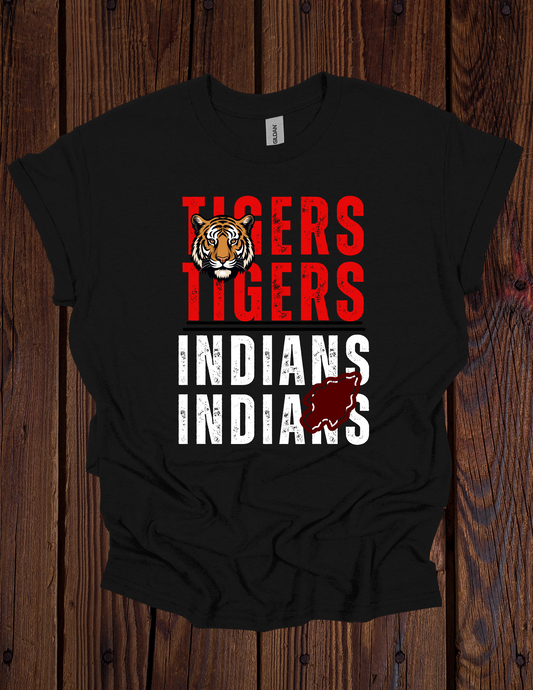 Tigers/Indians Tee