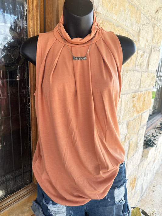 Chesney Top - Butter Orange