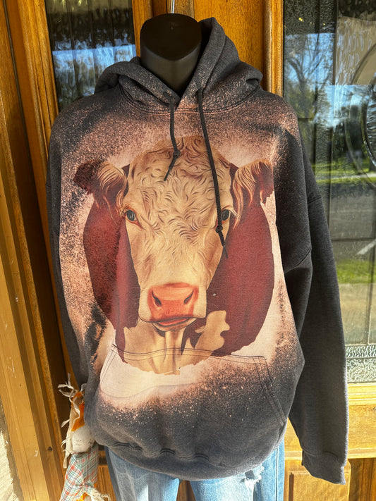 Hereford Bleached Hoodie