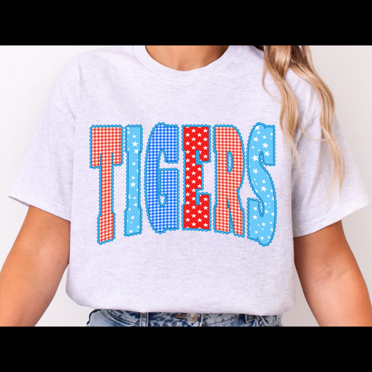 Fun and Frilly Tigers Tee
