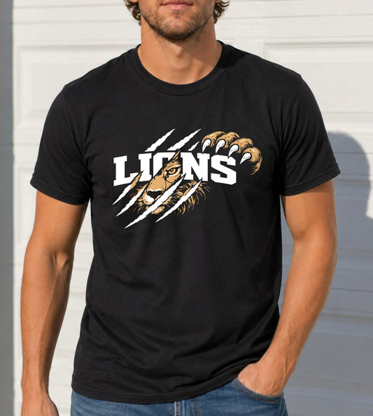 Clawing to the Top Tee - Lion