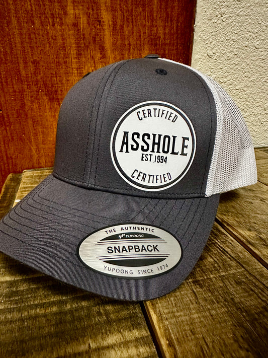 Certified Asshole Caps - Made to Order