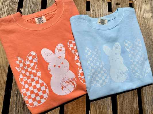 Grunge Bunnies Tee - 2 Color Options