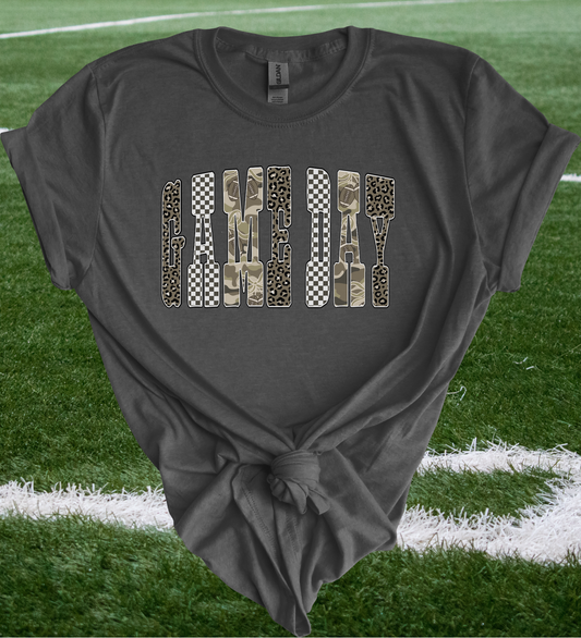 Twing of Camo Game Day Tee