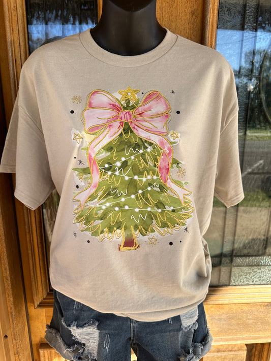 Bow and Tree Tee