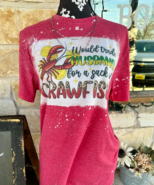 Would Trade Husband For Crawfish Tee