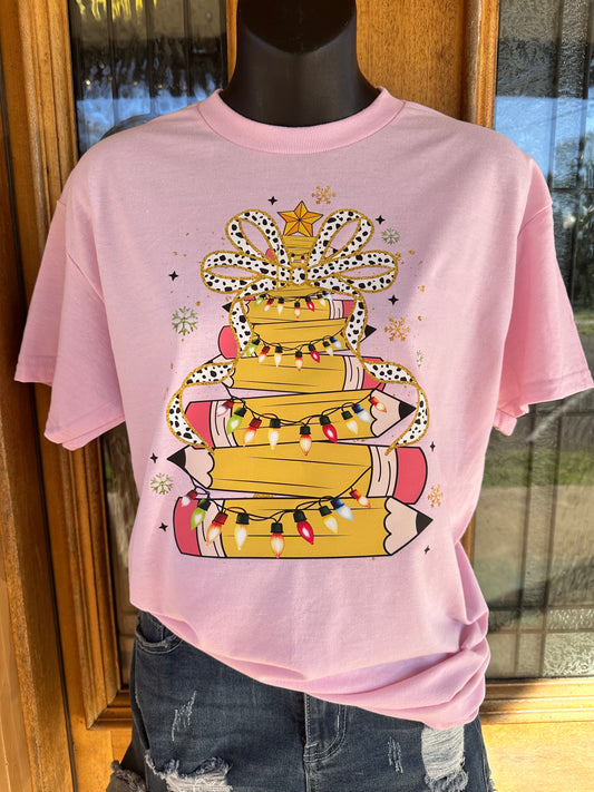 Pencil Tree Tee