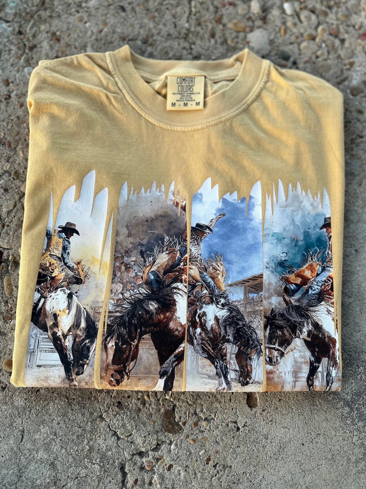 Painted Broncs Tee