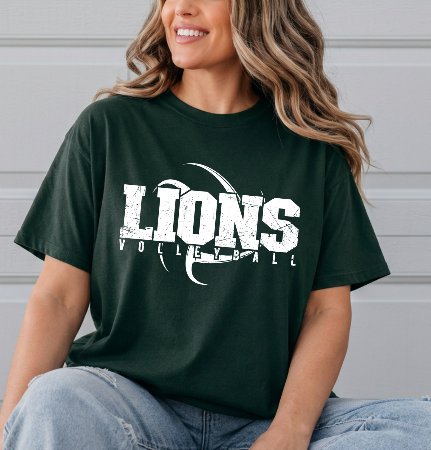 Classic Lions Volleyball Tee - 2 Colors