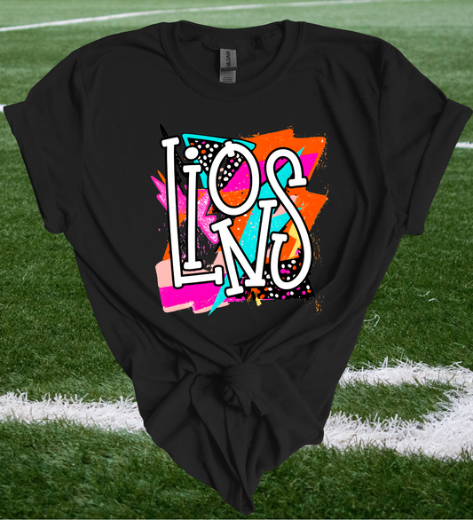 Wild 80's Lions Tee