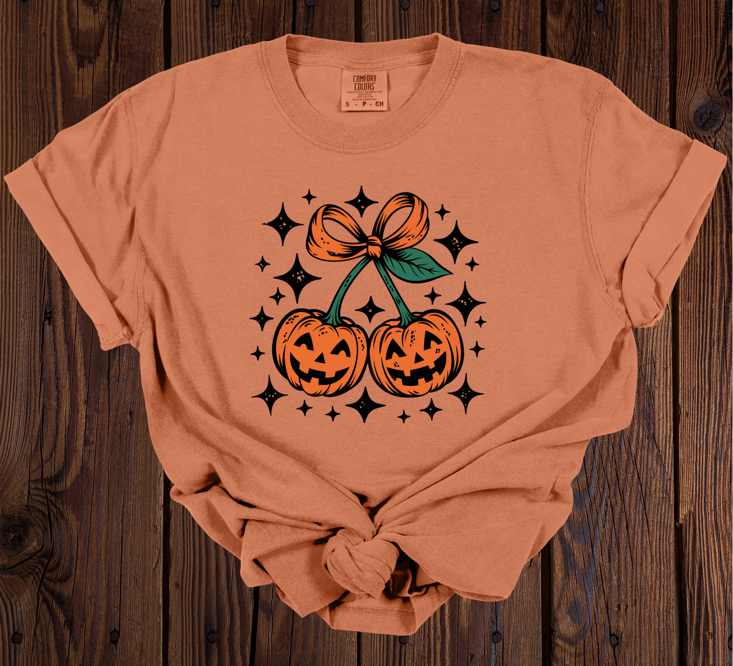 Pumpkins After Dark Tee - CC