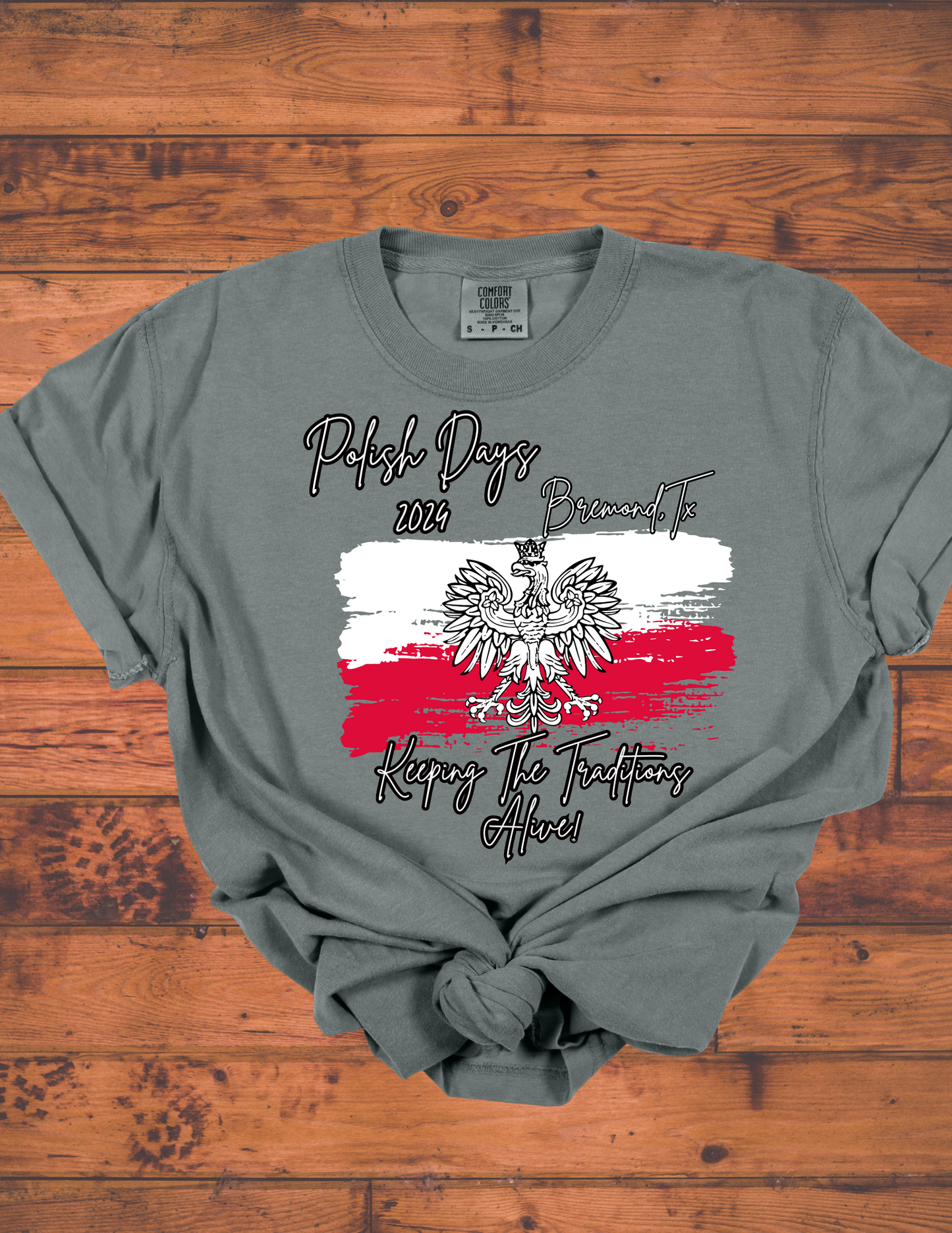 Polish Day Shirt 2 - Grey Option