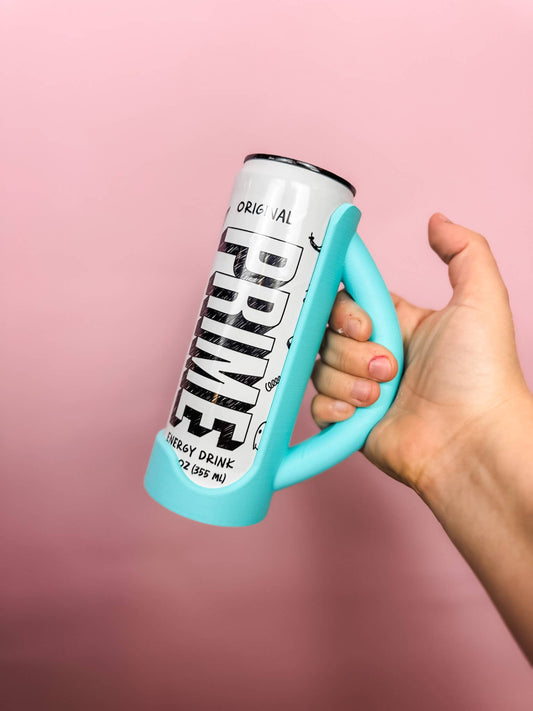 Slim Can Holder New Updated Design: Teal