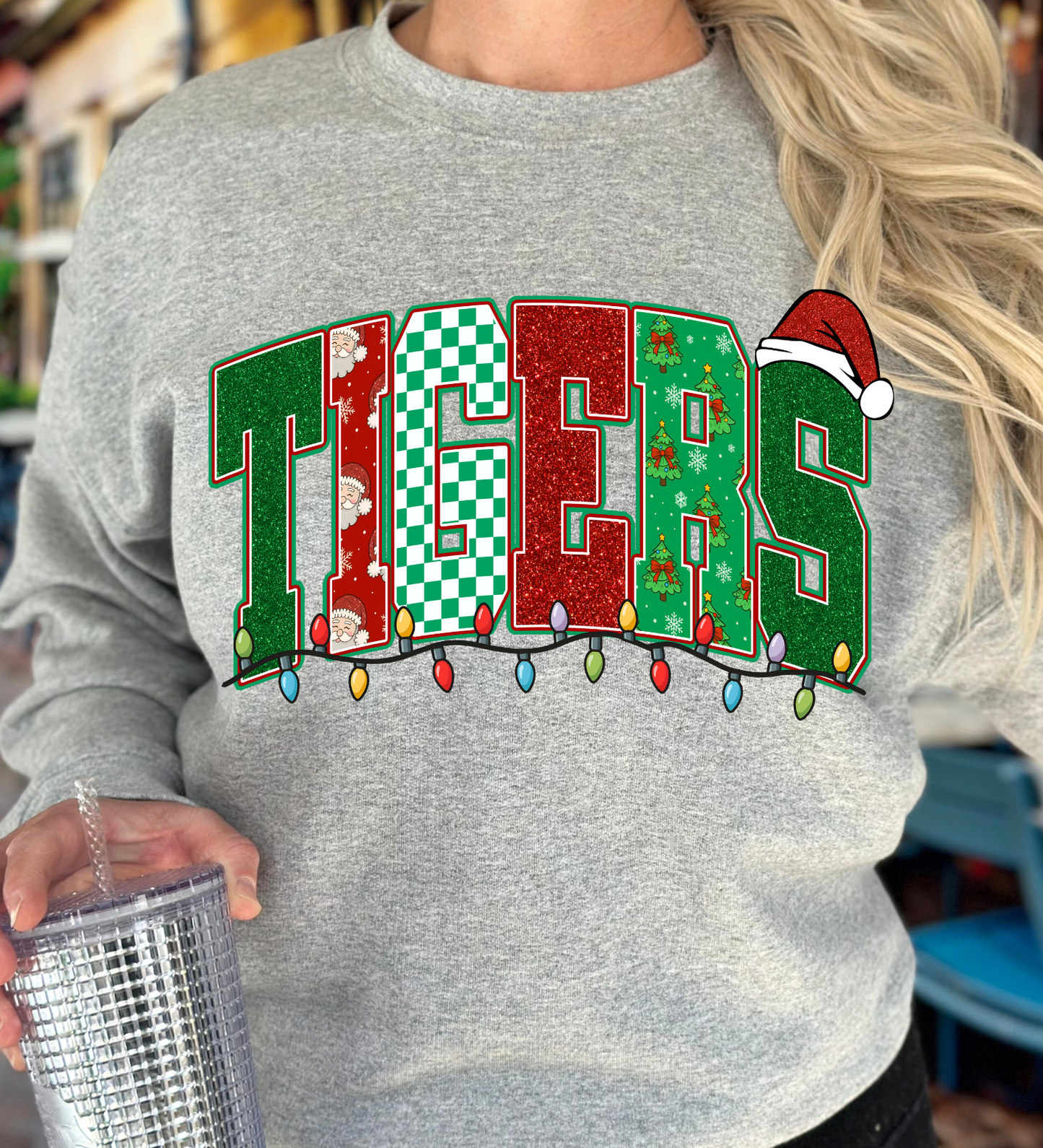Christmas Tigers Sweatshirt