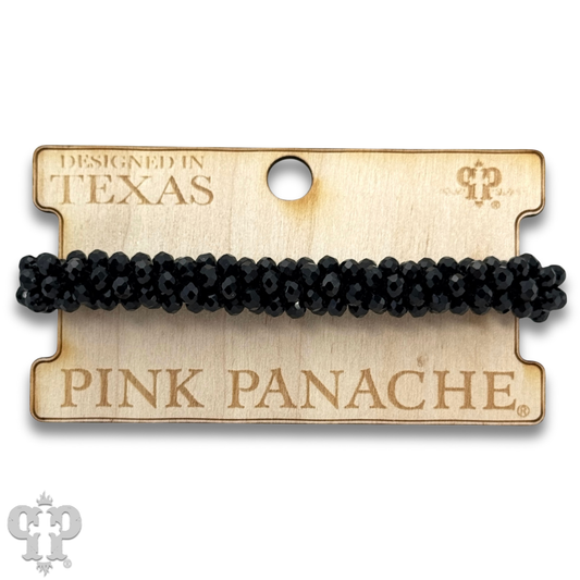 Roll on single strand bracelet - LC: Black
