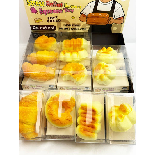 Scented Slow Rising Bread Squishy Toy - Assorted