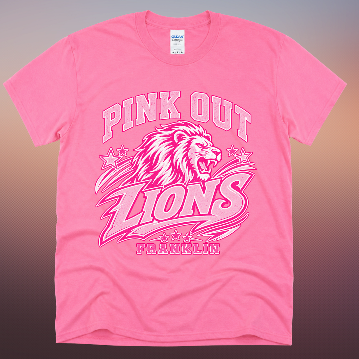Pink Out Lions Tee